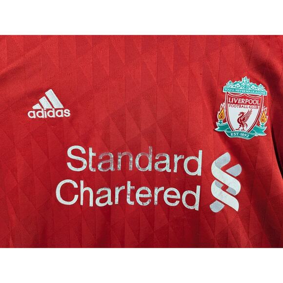 Liverpool 2010/2012 Home Football Kit Adidas Soccer Jersey Size XL - Picture 6 of 11